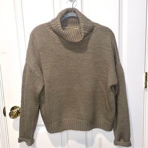 NWOT - Pink Lily Cowl Neck Sweater